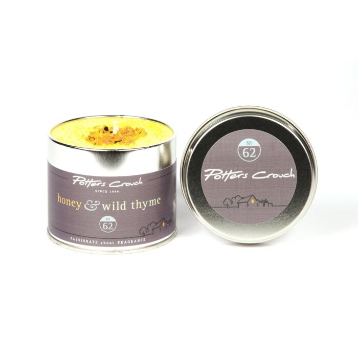 Potters Crouch - Candle Tin - Honey & Wild Thyme-1